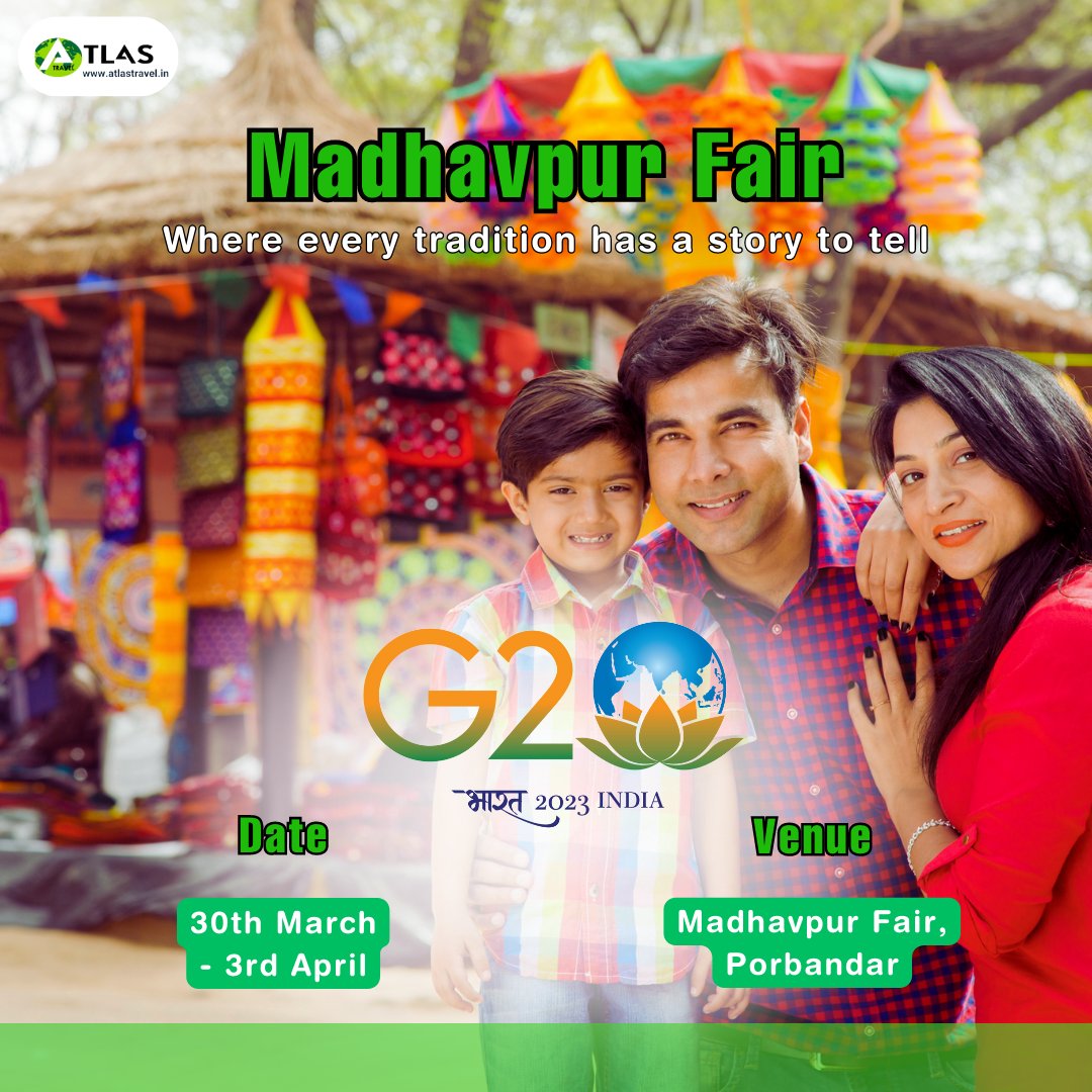 Discover the enchanting beauty of Gujarat's Madhavpur Fair - a celebration of unity, diversity, and vibrant culture!
Contact 9911884413 for bookings.

#atlastravel #atlas #gujarat #incredibleindia #exploregujarat #dekhoapndesh #travel #traveling #traveldiaries #travelling