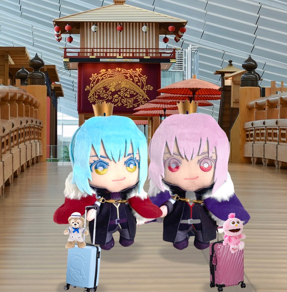 Rimurushion's tweet photo. Today I leave for my very first trip to Japan, Rimuru and Emils are all ready to go! Though they won’t stop arguing…and Emils met Emil.
#rimuru #rimurutempest
#リムル #転生したらスライムだった件 #転スラ #エミルス #emils #tensura https://t.co/07BDGx65j5