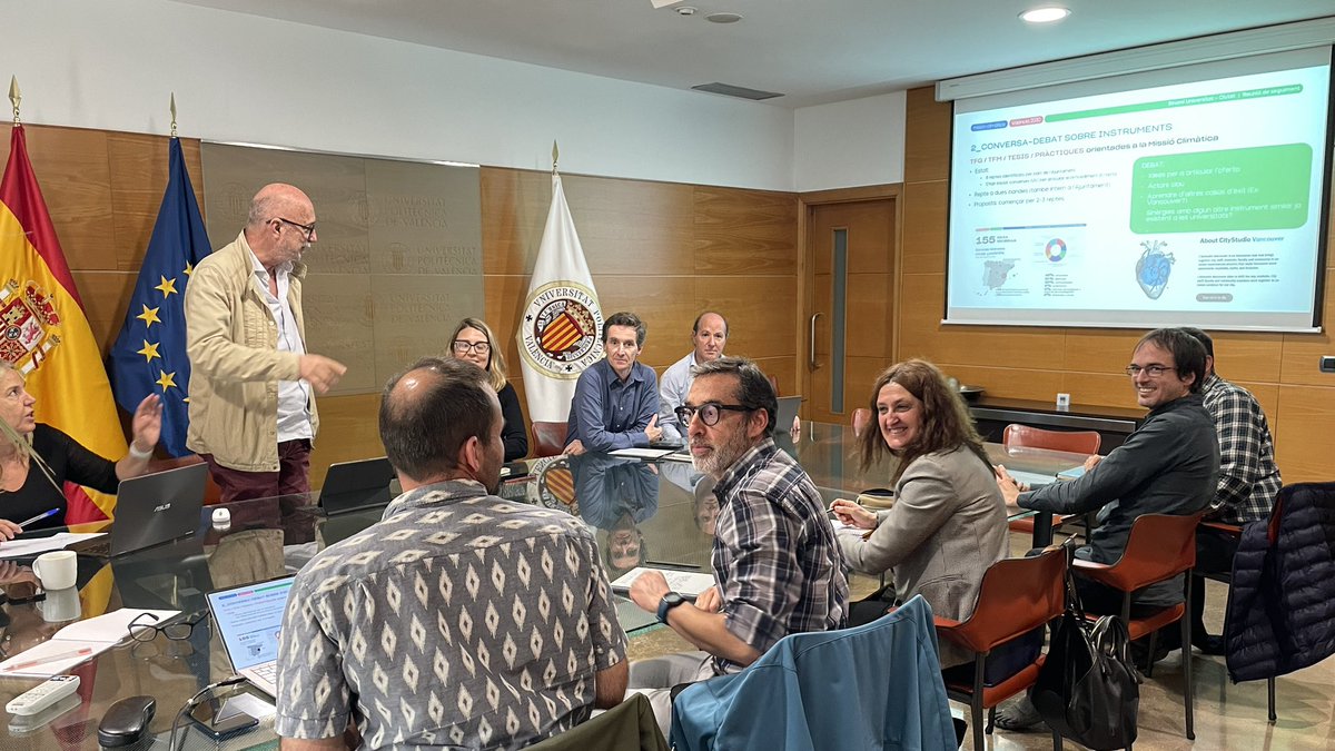 ddc_72's tweet photo. Ayer nos reunimos los actores @UPV del #BinomioCiudadUniversidad. Objetivo: estudiar el desarrollo de los instrumentos para la #descarbonización en la #MissionClimática de #València.
#UPVLivingLab #LivingLab https://t.co/Nwg4rSrSx7