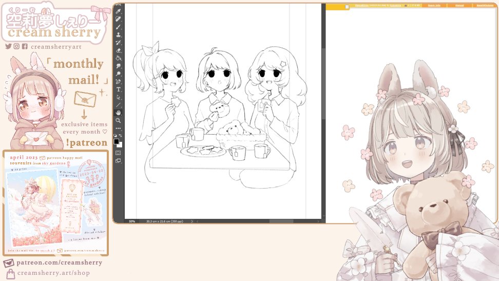 live now!! 💓 thank you for 6k followers!! ;U; let's draw together today~! 配信なう!! 6千フォロワーありがと~~~!! 絵チャ! ✍🏻
https://t.co/KQ3oYEBDeA 