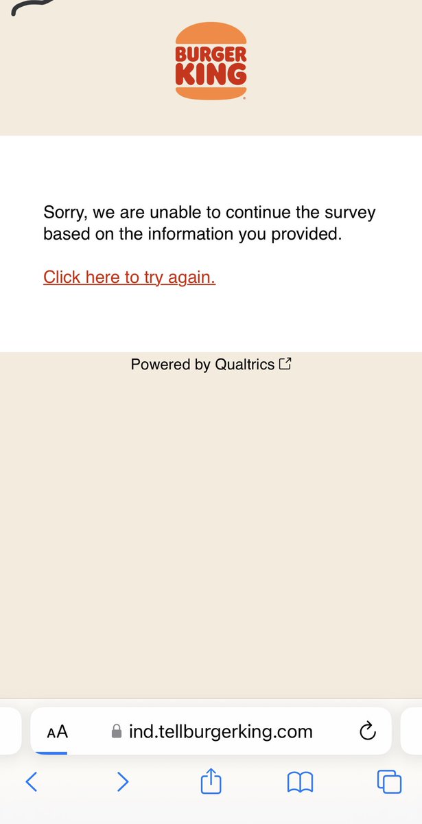 mohit95's tweet photo. @burgerkingindia I wanted to give some feedback about the restaurant in my city but the feedback instructions mentioned in the receipt do not work. https://t.co/rm6OueQIVM