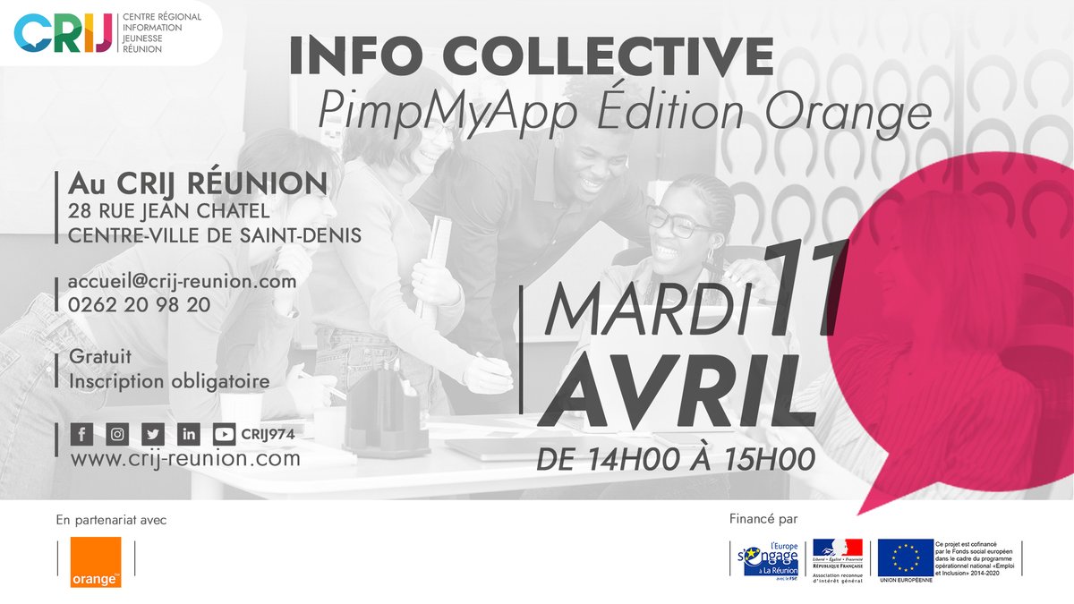 CRIJ Réunion tweet media