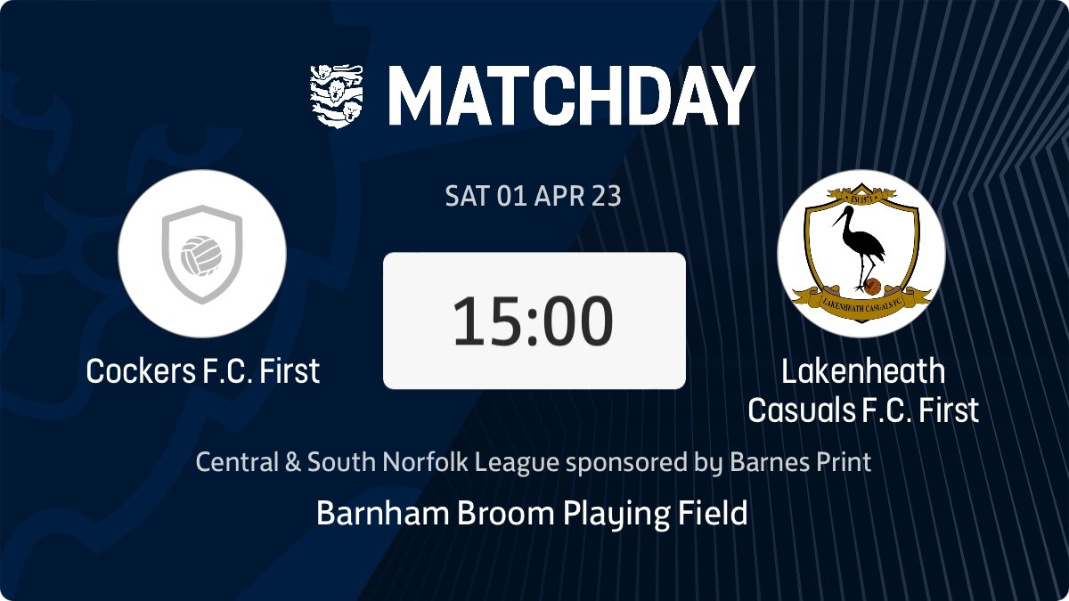 Lakenheath Casuals FC tweet media