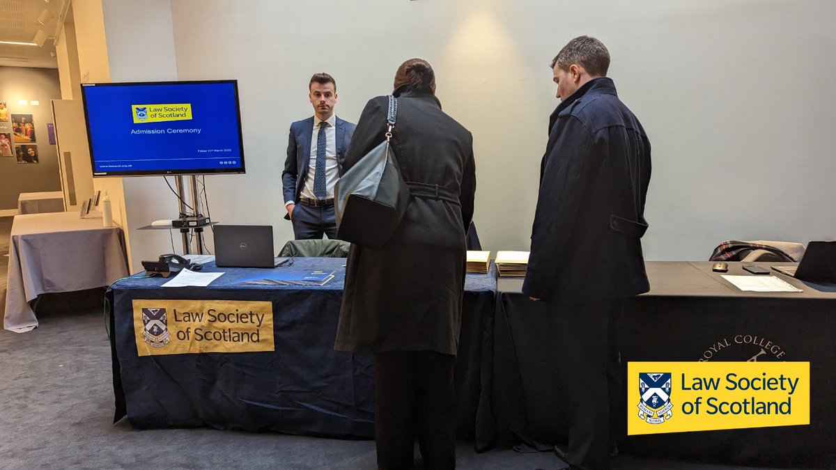 Lawscot's tweet image. Our newest #Scottish #solicitors are arriving for today's admission ceremony at @RCPEVenue. 

Congratulations to all who are attending. 

#NQs #admissionceremony