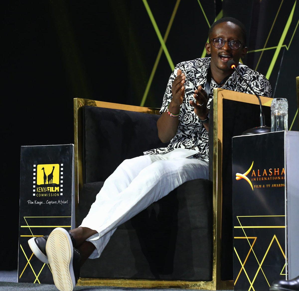 kenyafilmcomm's tweet photo. Start with what you already have. What you have is what people are waiting for ~@blessednjugush #KalashaMarket2023 https://t.co/LXEQSYd33N