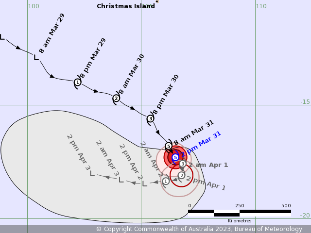 encepdenis's tweet photo. Update Siklon Herman. Kembali mengalami intensifikasi, kini kategori 5 (skala Bom-Au), pusat tekanan rendah 935hPa, dengan kecepatan angin maksimum 110 kt.
Prakiraan arah gerak Tenggara-Selatan, menjauhi Indonesia.
Semakin lebar diameter matanya. https://t.co/NAoL94cexf