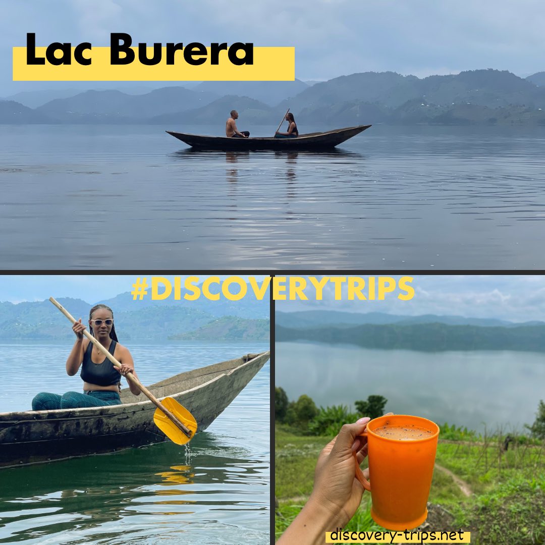 Visitez le #rwanda et profitez d'une belle escapade relaxante en pirogue au #lacburera.