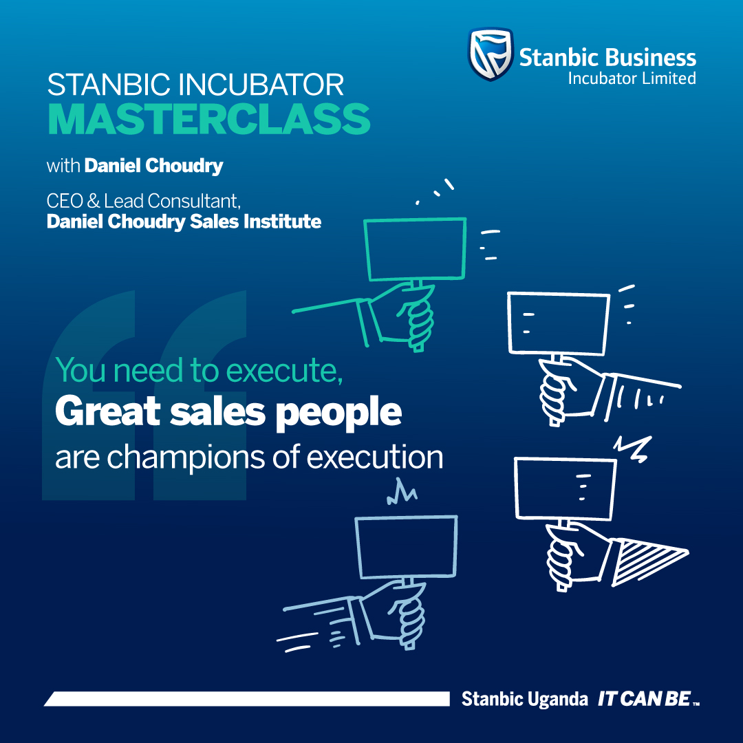 SBIncubatorUG's tweet photo. As a salesperson, you must be result-oriented, and to get results, you have to put in an insane amount of effort.
Join in;
Zoom: https://t.co/K7K2acY96c
Meeting ID: 843 6612 6129
Passcode: 690473
#SBILMasterclass https://t.co/ApdtTmjkIW