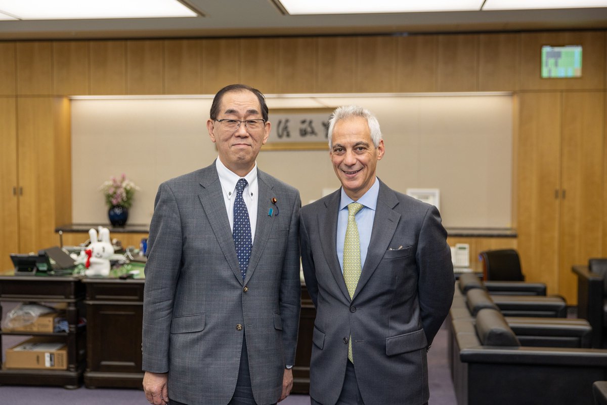 ラーム・エマニュエル駐日米国大使 on Twitter "New technologies, new opportunities, new