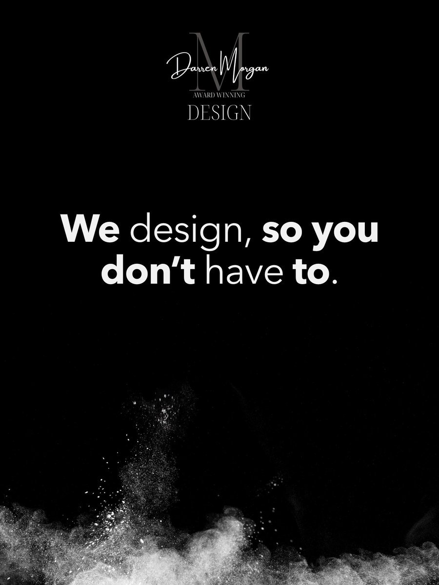 Darren Morgan Design tweet media