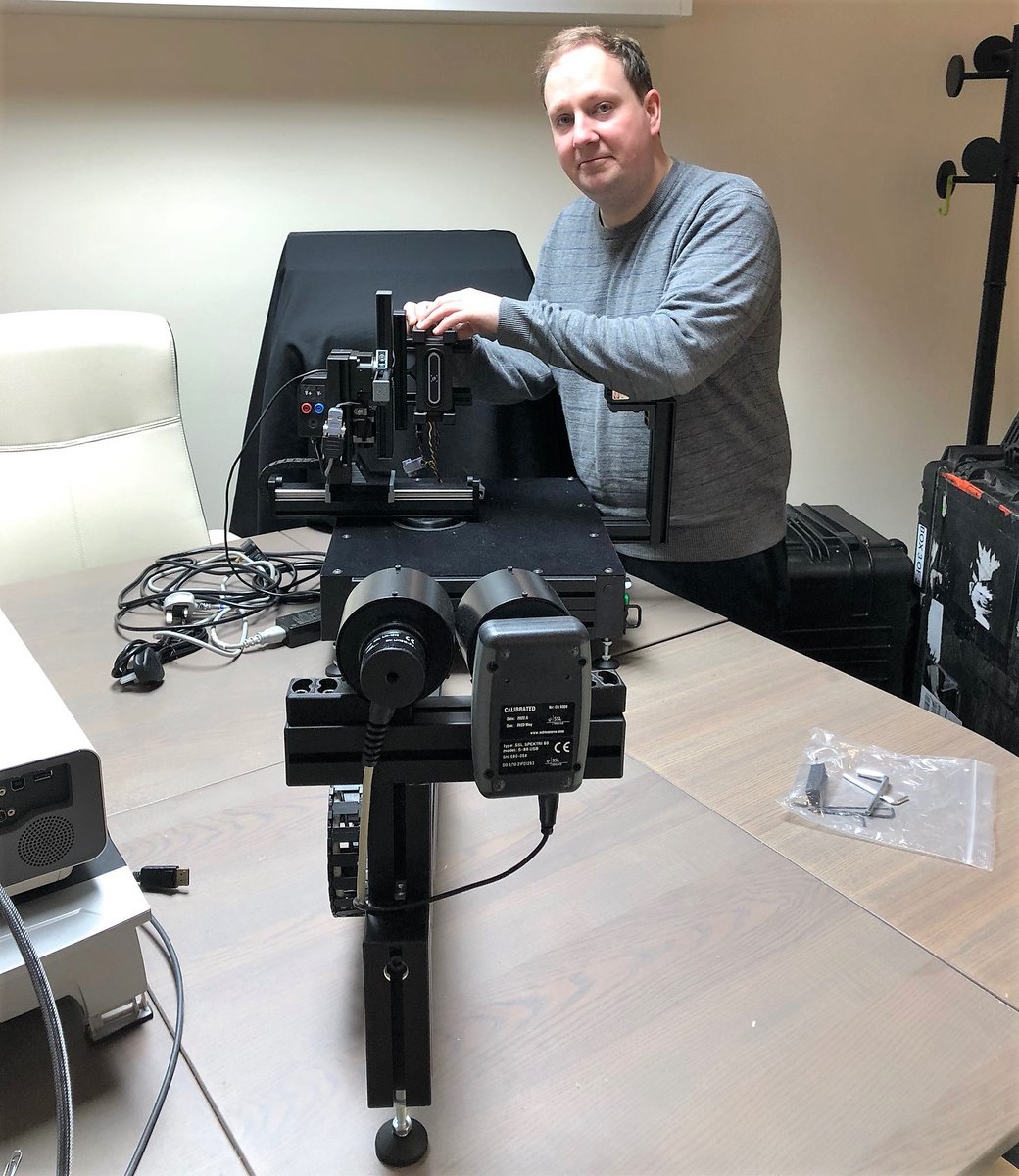 ProLite_Tech's tweet image. Celebrating Russell’s 15 Years Work Anniversary!
Russell is our Product Manager and his exceptional knowledge of light metrology supported many researches and industries!
We're so glad to have you on our team!
Here’s Russell setting up SSL Goniophotometer💡