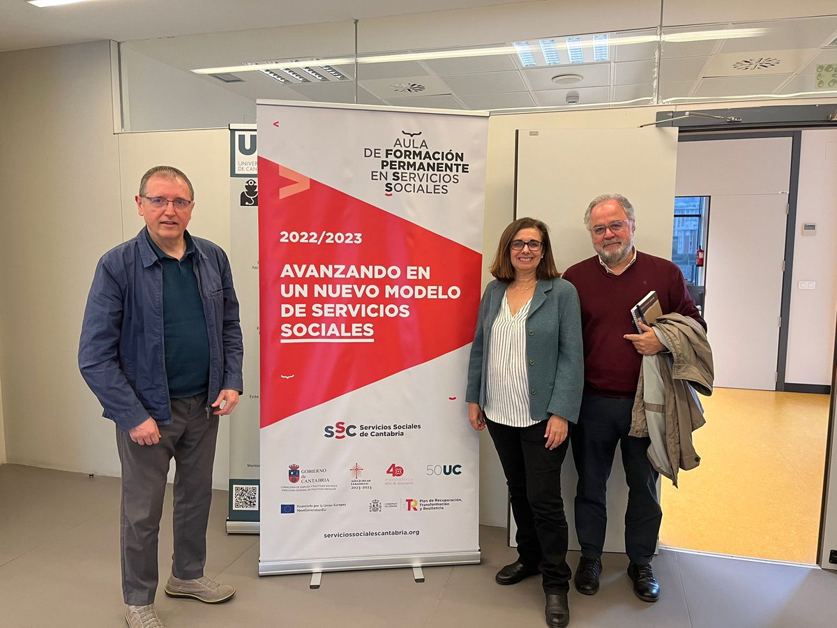 AulaServicios's tweet photo. Sexta sesión del Aula de Servicios Sociales de Cantabria #ASSC2223 @AulaServicios, sobre #ParentalidadPositiva, con Victoria Hidalgo @FantovaFernando https://t.co/elqCm4vk5x
