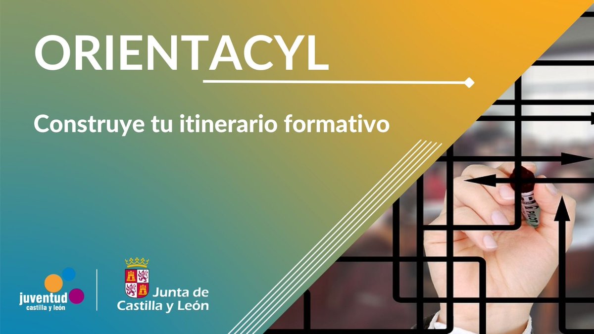 JuventudCYL's tweet photo. #FORMACIÓN | 🤔 ¿Y ahora que puedo hacer...?
Si te estás planteando como continuar formándote, #ORIENTACYL te ayuda a elegir el itinerario formativo que mejor se adapta a tus necesidades 🧐
➕ℹ️ https://t.co/leB6FuxHiC @educacyl
#juventud #juventudcyl #castillayleon https://t.co/N8h8IXx3Kt