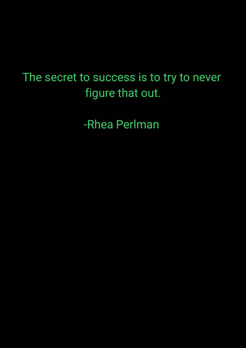 seabeejojo's tweet image. #dailyquotes #rheaperlman
