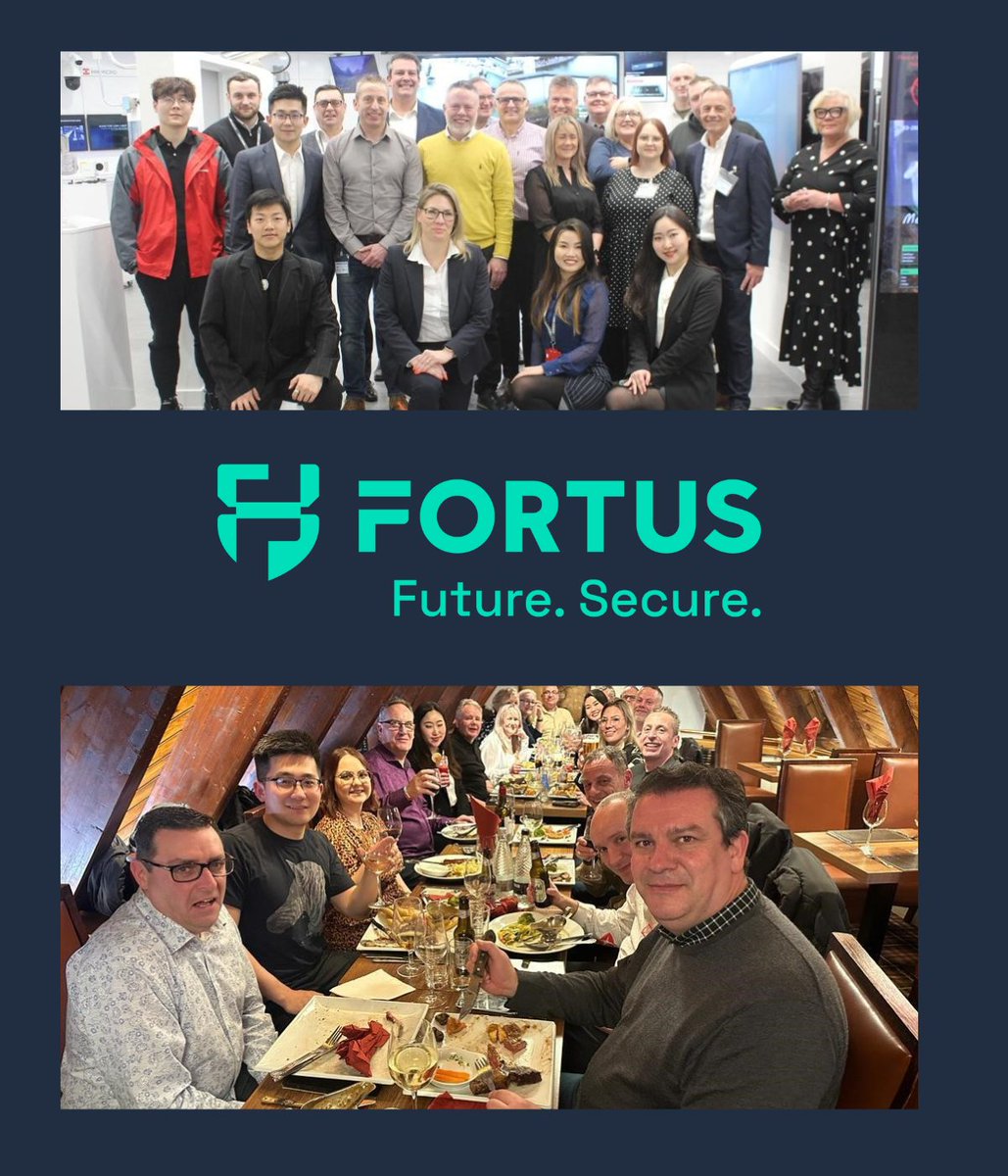 FortusSecure's tweet image. Thank you to our colleagues from @HIKVISIONUK for hosting a great insight day at Stockley Park and for a lovely evening catching up and celebrating. 🙌 

#FutureSecure #Hikvision #SecurityDistribution