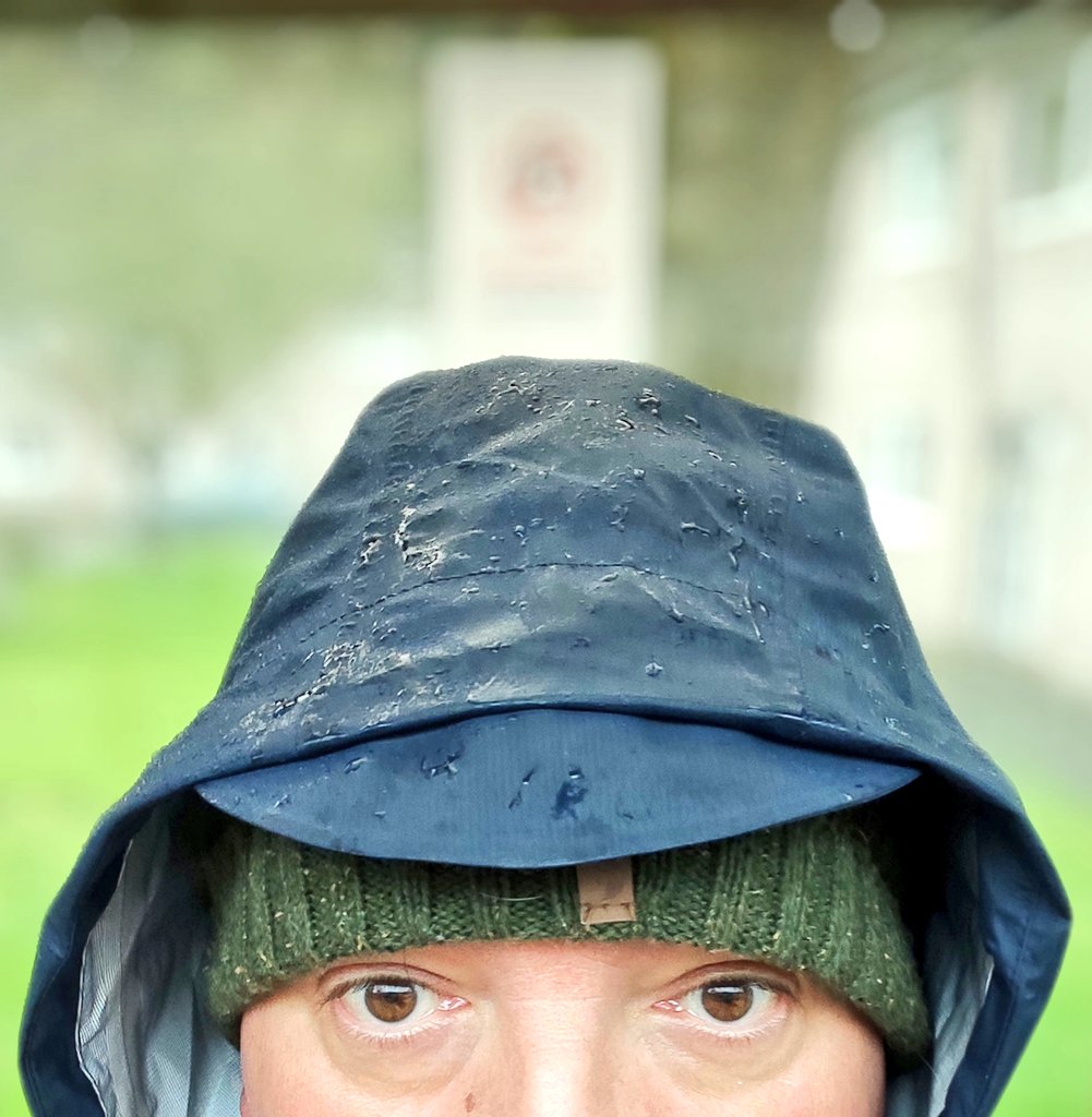 Firesnapper999's tweet photo. Good morning folks, wet start to the day. Good job there's free waterproofs with every Jack Russell Terrier!π€£ Limp to bus stop, then in to Halifax for #DecaffResus. Powerbank failure, so back up from camera sac deployed. Have a great day folks, you made it to the weekend.π https://t.co/ODSrqZJFEh