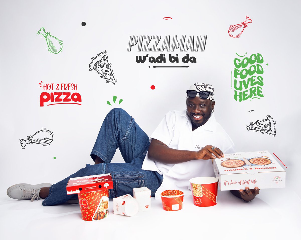 UncleWizbid's tweet photo. My March photo dump 

Photo📸: @UncleWizbid 
Brand : @pizzamanghana https://t.co/IWa5On5VXP