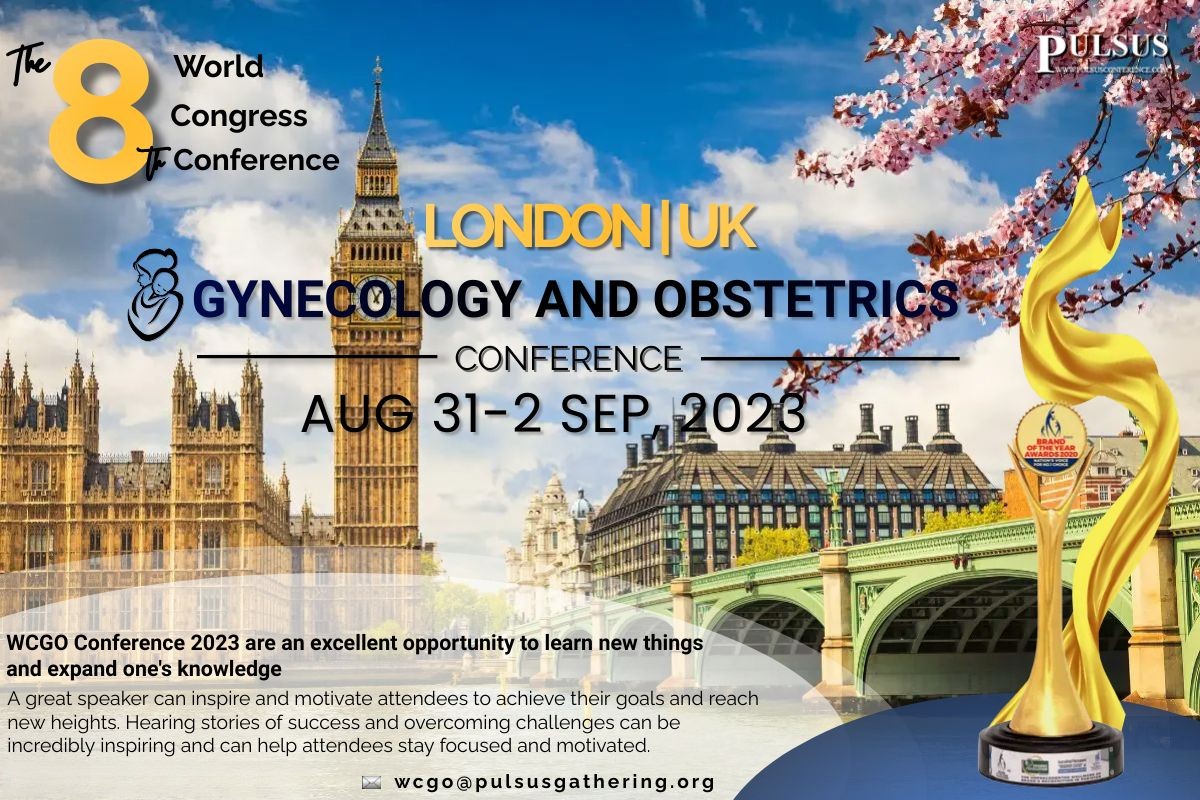 roboticsfuture2's tweet image. We are delighted to invite you all to attend and register for the &quot; 8th World Congress on Gynecology and Obstetrics&quot; which will be held from August 31 to September 2, 2023, in London, UK.
Click here for more information link: lnkd.in/ec_BCrZg
#gynecology #obstetrics #UK