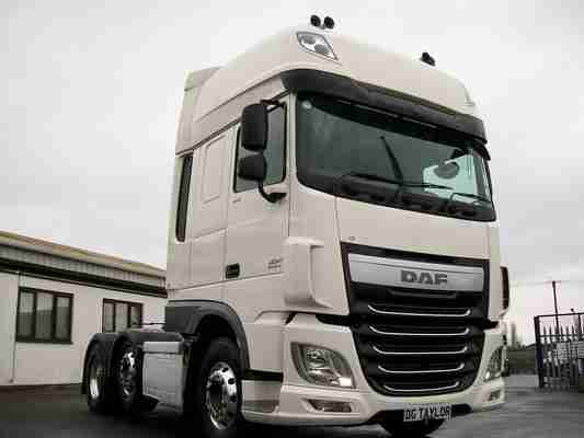 2016 (66) DAF XF EURO 6 510 BHP SUPER SPACE CAB 6X2 UNIT dlvr.it/SlmX6N