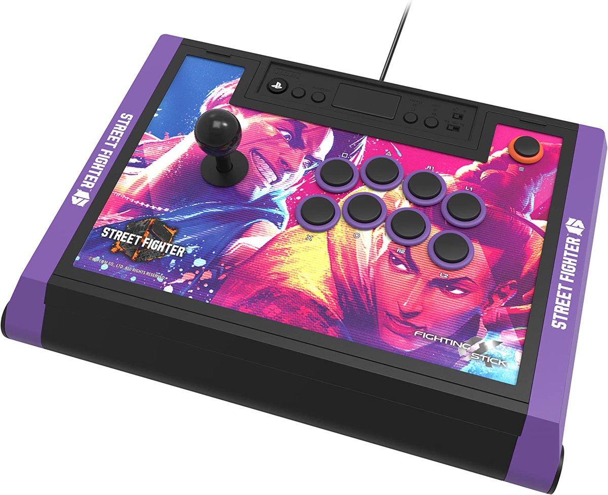 「HORI PlayStation 5 Fighting Stick Alpha 」|THE ART OF VIDEO GAMESのイラスト