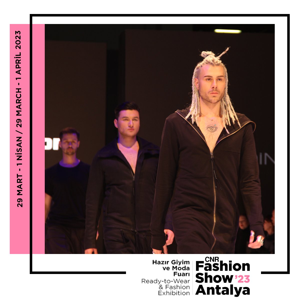 Rengarenk defileler ve sektörün liderleriyle bir araya gelme fırsatı sunan CNR Fashion Show Antalya fuarını, 1 Nisan Cumartesi gününe kadar ziyaret edebilirsiniz.

Hemen Biletinizi Alın!
bit.ly/42i2xdd

📅 29 Mart-1 Nisan 2023
📍ANFAŞ - Antalya Fuar Merkezi