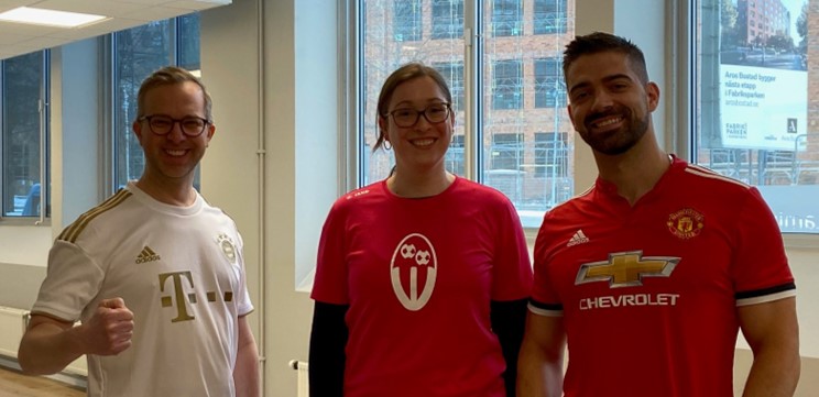 biolamina's tweet photo. Every day, a child is Sweden is affected by cancer. #SoccerJerseyFriday will be held for the first time. We wore our best soccer jerseys to support the initiative.
To support @barncancerfond, click here: https://t.co/DYBOJId1ni
#Fotbollströjefredag #BioLamina #barncancerfonden https://t.co/a17oYgYaip