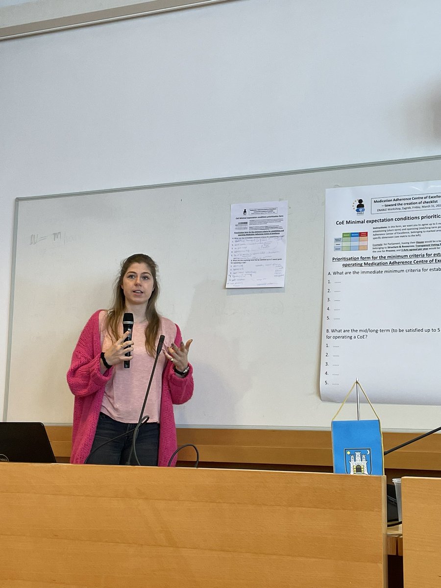 enableadherence's tweet image. A short workshop to make a brainstorm to identify the indicators to create a National Medication Adherence Center. @enableadherence @COSTprogramme @CatherineGoetz1 @PKardas @a__dima @MucherinoSara Indre Treciokiene, Cristina Ghiciuc, Gaye Hafez, @GHafez2 Job Van Boven, Tamas Agh