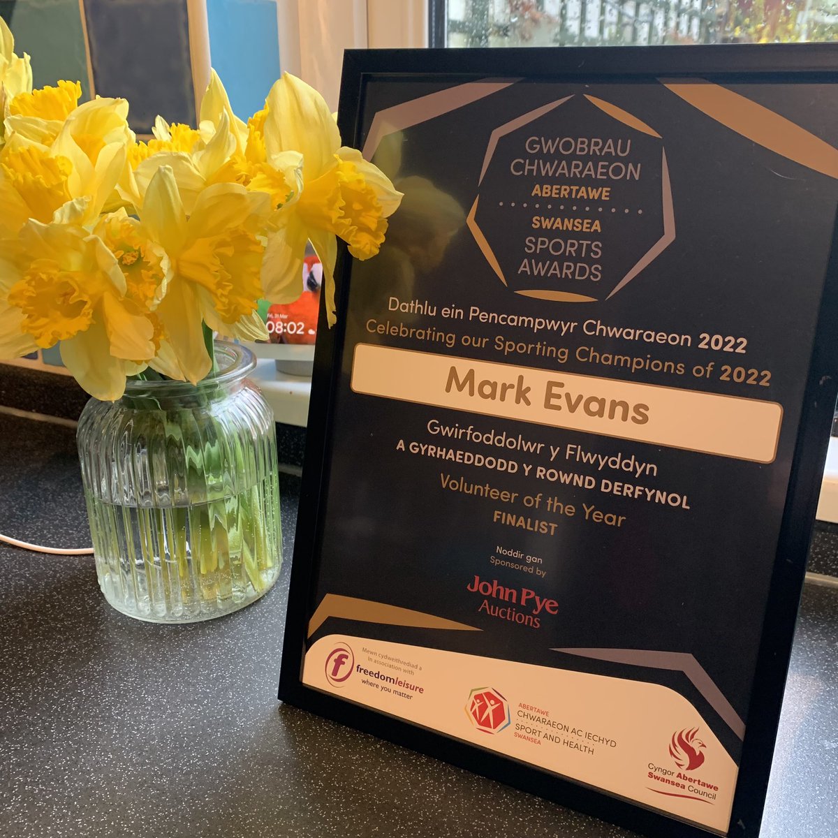 Swansea Prom junior parkrun (@swanseapromjnr) on Twitter photo Congratulations to our Event Director Mark Evans at last nights Swansea Sports Awards. He was shortlisted as a finalist in the Volunteer of the Year award, and while he didnโt win, we are all very proud of him and all the other, volunteers ๐
<a href="/parkrunuk/">parkrun UK</a> <a href="/enjoyswansea/">Enjoy Swansea Bay</a> <a href="/Sport_CCS/">Sport and Health Swansea</a> Congratulations to our Event Director Mark Evans at last nights Swansea Sports Awards. He was shortlisted as a finalist in the Volunteer of the Year award, and while he didnโt win, we are all very proud of him and all the other, volunteers ๐
<a href="/parkrunuk/">parkrun UK</a> <a href="/enjoyswansea/">Enjoy Swansea Bay</a> <a href="/Sport_CCS/">Sport and Health Swansea</a>