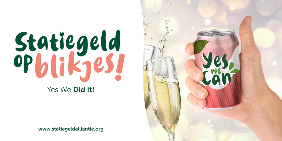 Weet je nog, toen we in 2017 de Statiegeldalliantie startten met 21 organisaties? Nu zijn we met meer dan 1.300. En morgen zit er in Nederland #statiegeld op de blikjes! 

Tijd voor een #terugblikje
statiegeldalliantie.org/nl/2023/03/de-…