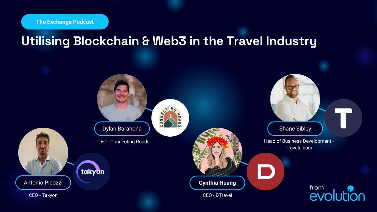 Rachel_web3's tweet photo. π’ Podcast Panel Confirmed! π’
Looking forward to hosting another exciting podcast next week - talking all things Web3 and Travel π°π
I will be joined by...
Takyon, @ConnectingRoads, @DtravelDAO & @travalacom
#web3 #blockchainpodcast https://t.co/hOycvqmG2e