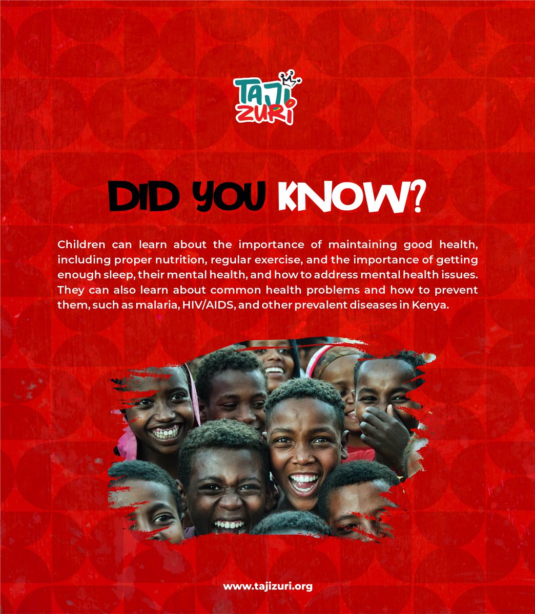 tajizuri's tweet image. Starting young and staying healthy!🌱🏃🏾‍♀️🏃🏾
Let's teach every schoolchildren the importance of taking care of our bodies through healthy habits.

Let's build a strong foundation for a healthier future!💪🏾
#tajizuri #HealthyHabits #StartYoung #HealthyFuture #FitKids #qualityeducation