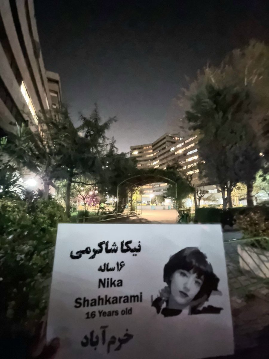 shahrak_ekbatan's tweet photo. نه می‌بخشیم نه فراموش میکنیم
نیکا شاکرمی
۱۶ ساله لرستان
#جنبش_دادخواهی
#بچه_های_اکباتان 
#MAHSAAct 
#مهسا_امینی https://t.co/UKmzvQTaVy