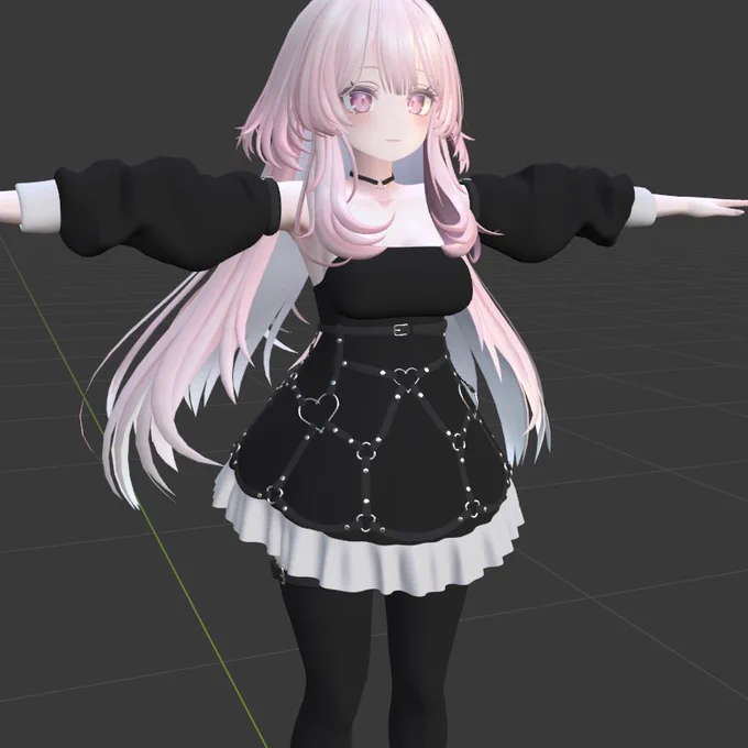 ゴシックベルトスカート...? 