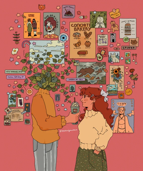 falling in love  