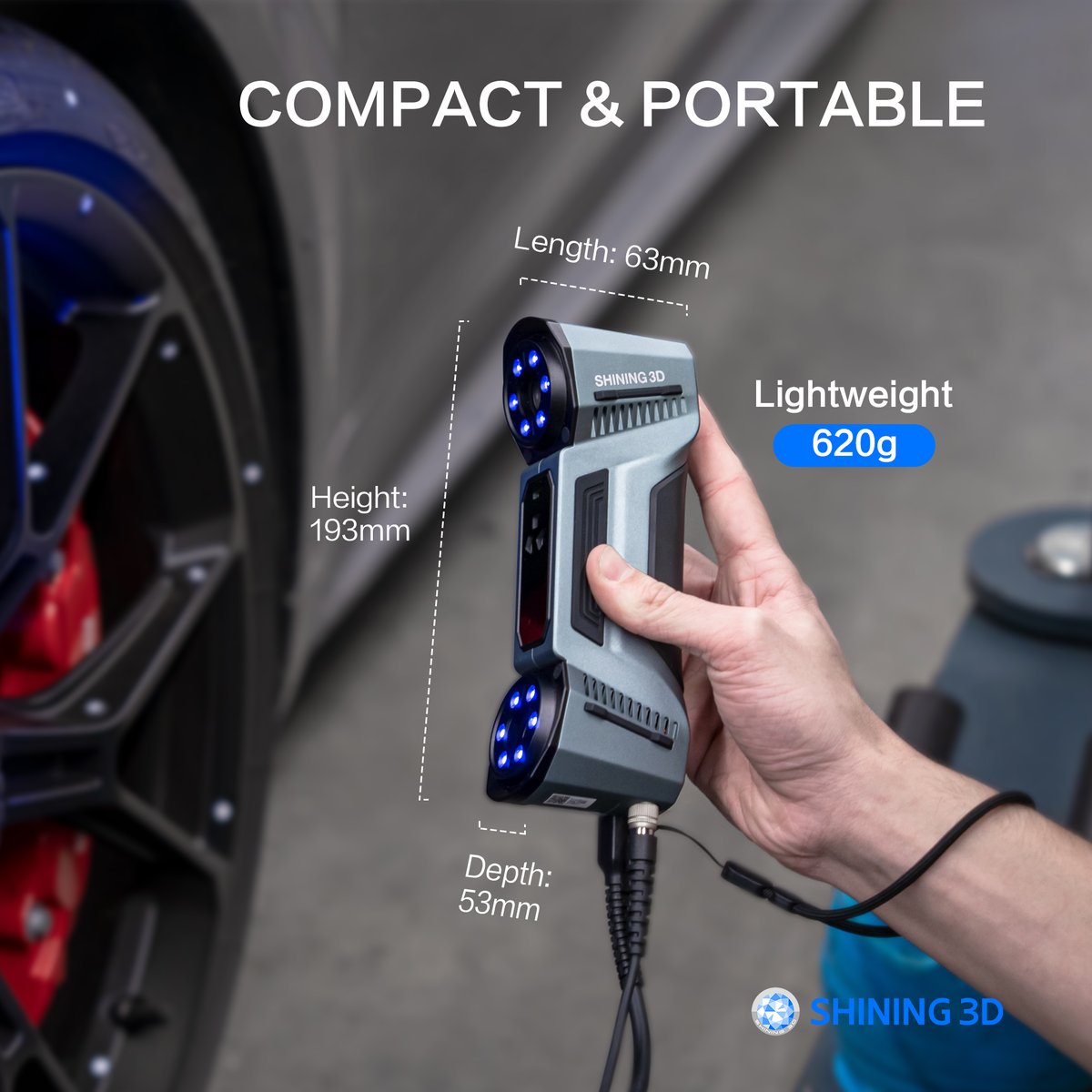 Shining3D's tweet image. Introducing the #FreeScanCombo - the #metrologyscanner that's compact, accurate, and packed with features!  
👉Meet her today! hubs.ly/Q01JMDRD0.
#newproductlaunch #shining3d #3dscanner #additivemanufactuirng #reverseengineering #qualitycontrol #3dinspection #cad #freescan