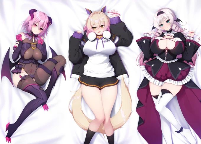 どの娘がおこのみ?画面から出てきた推しVtuberとHな同棲生活庶民派吸血鬼お嬢様は契約したいパッケージ版発売!&夢魔かわASMR配信者は地雷系?予約開始しました! 