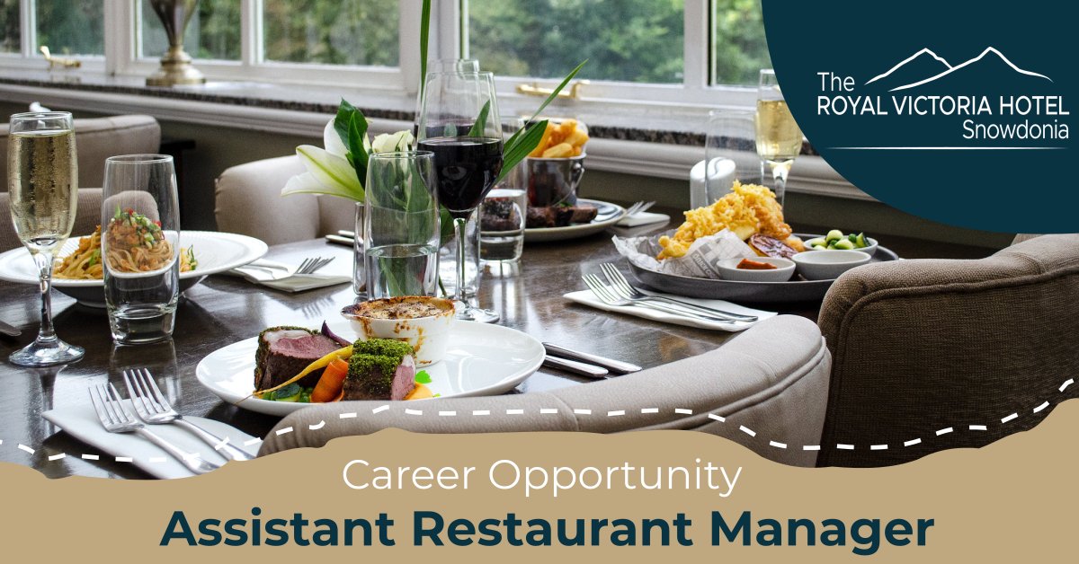 JobsinTourismUK's tweet photo. 104-bed hotel with an AA rosette restaurant, a popular dining bar, & an award-winning banqueting & events venue.
- #Llanberis (#NorthWales)
- Perm
- £23,991 & Live- in
https://t.co/Nib93BvaEn
#Gwynedd #JobsinTourism #JobsinNorthWales #HospitalityJobs #RestaurantManagerjobs https://t.co/FUDTpvI8FW