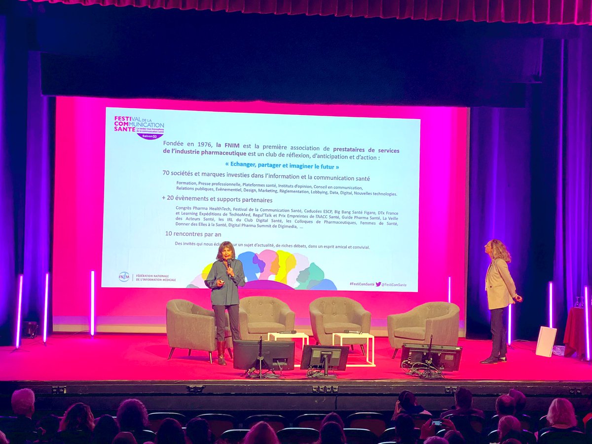 #festicomsanté
La #FNIM, qui sommes-nous ?
🤔La première association de prestataires de services
de l’industrie #pharmaceutique est un club de réflexion, d’anticipation et d’action 

En savoir plus lafnim.com

<a href="/health20Paris/">Denise Silber - BasilStrategies - VRforHealth</a> <a href="/KleinKleinemma/">Klein Emmanuelle</a> <a href="/laumacom/">LauMa communication</a>