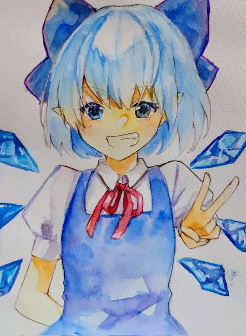 水彩は難しいな! 