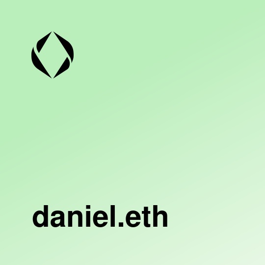 daniel.eth has a new bid of 12.50 WETH (22,398.88 USD) on Opensea #ENS #Web3Names #Letters 

opensea.io/assets/ethereu…
