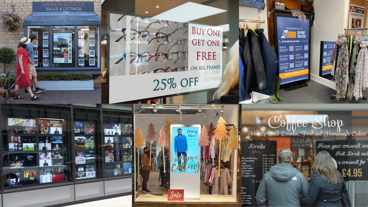 LiveSpace digital signage tweet media