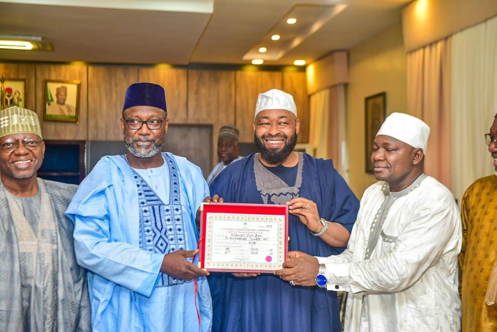 HonBago's tweet photo. "Today serves as an irrefutable testament to the fact that power is granted by the divine will of God, and can be taken away just as easily. I will never take this sacred trust for granted, especially the responsibility that comes with it"

~ Rt. Hon. Umaru Bago https://t.co/FjeRIQFSQo