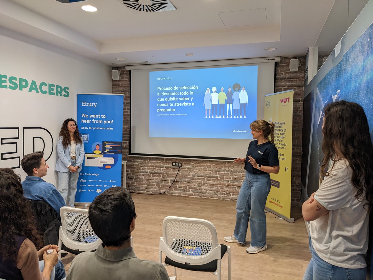 Ayer tuvimos un nuevo encuentro presencial en Málaga gracias a las compañeras de <a href="/EburyLabs/">Ebury Labs</a> y en el acogedor espacio de <a href="/CodeSpaceAcade/">CODE SPACE</a> sobre procesos de selección. Spoiler: ¡fue genial por original!