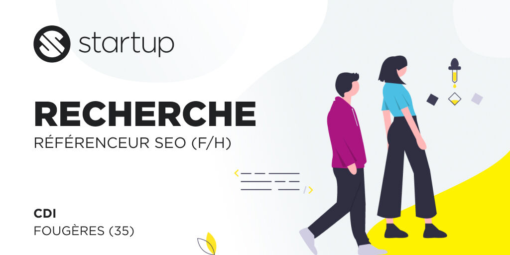 Team_StartUp's tweet photo. L'agence recrute pour le poste de ⭐ Référenceur SEO (F/H) ⭐ à Fougères.  Rejoins l'équipe pour partager de tes compétences !

Postule dès maintenant ou partage ce post avec ton réseau.
https://t.co/86QbDYGy3l

#seo #digital #recrute #webagency #bretagne https://t.co/WWIourP9EI