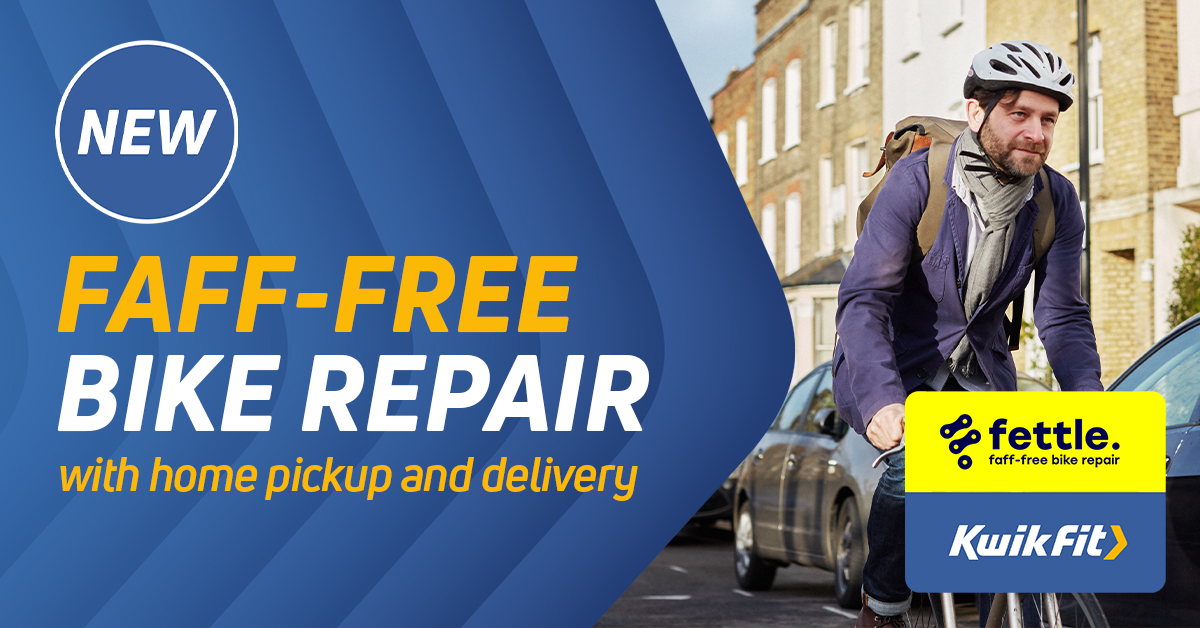 We’ve been keeping the nation’s cars running for decades – now we can keep your bikes running too! 

Our very first <a href="/fettlebike/">fettle.</a> at Kwik Fit is located in Bristol, providing everything your two-wheeled friend might need.

Opens Tuesday 4th April - Book now: bit.ly/3G5PSAN