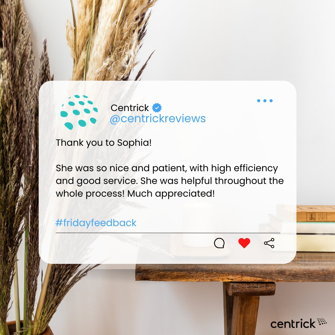 Sophia is the star of this week's Feedback Friday! ⭐ 

Her patience and efficiency meant that she provided great service to these tenants! 

Looking to take the stress out of searching for your next property or selling your home? Get in touch today! >>> ow.ly/vxvi50Nqig1