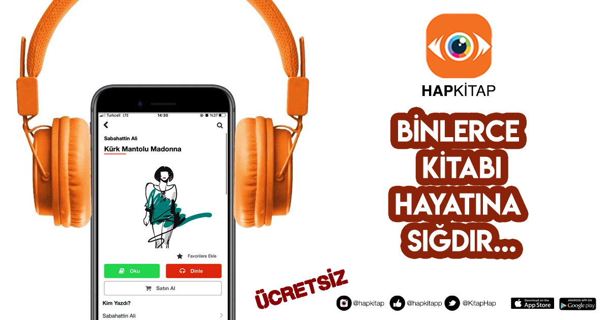 HAP KİTAP ile binlerce kitabı hayatına sığdır📚📲

İndir, ücretsiz oku, dinle🎧

l24.im/rw2
l24.im/WXDCIP