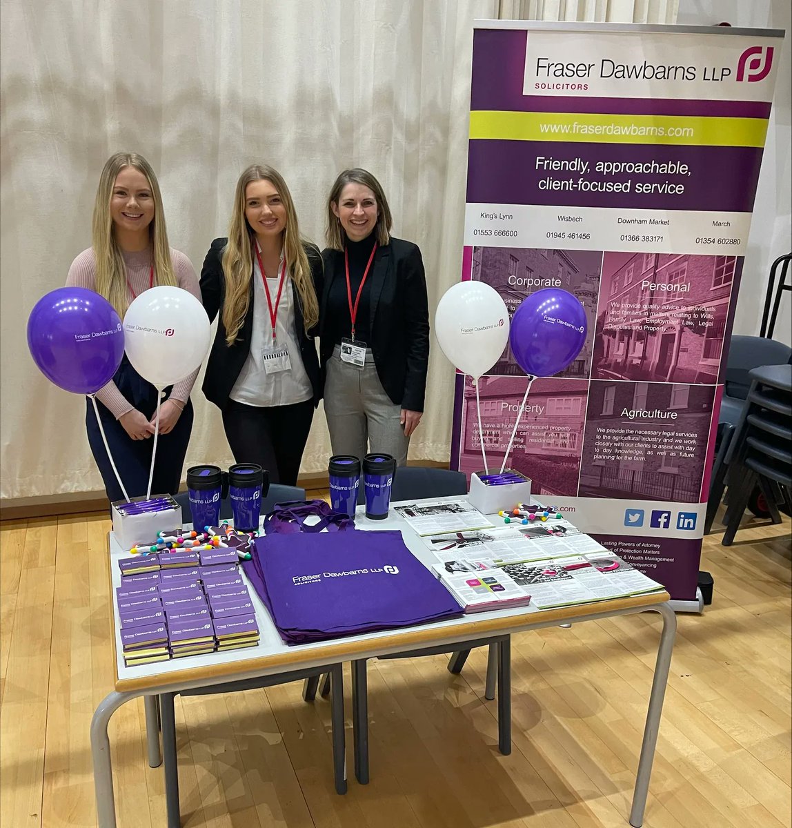 fraserdawbarns's tweet photo. Yesterday we attended a #careers event at Littleport and East Cambs Academy to give pupils information on different pathways into the world of work. Emma Stearman, Isabella Thurnell and Alice Gill spoke about their experiences and the different routes into areas of #law. https://t.co/fqKJ4kuPtR