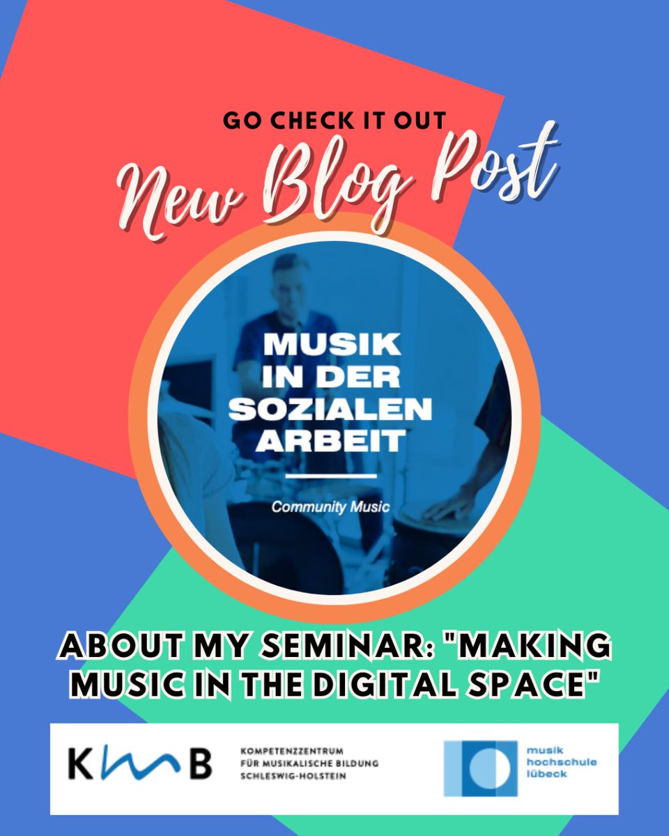 JuanDavidGarzon's tweet photo. Just finished my seminar on "Making Music in the Digital Space" for the Music in Social Work program at Musikhochschule Lübeck! 🎶 Want to know how technology can bring people together and create engaging digital experiences? Check out my latest blog post https://t.co/FAEj2EHaPD https://t.co/jjkvHuWvTH