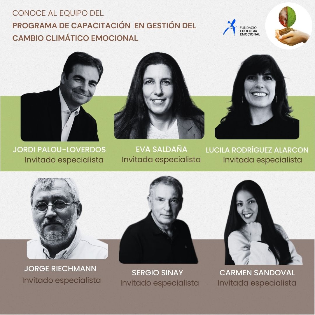 funecoemocional's tweet photo. ¡CONOCE A NUESTRO EQUIPO!
Nos complace presentaros al claustro de docentes y especialistas que forman parte del programa de capacitación en Gestión del Cambio Climático Emocional. 💚
👉Para saber más, consulta el programa! https://t.co/FvaWcXl3bH https://t.co/pFIoCrrWQa